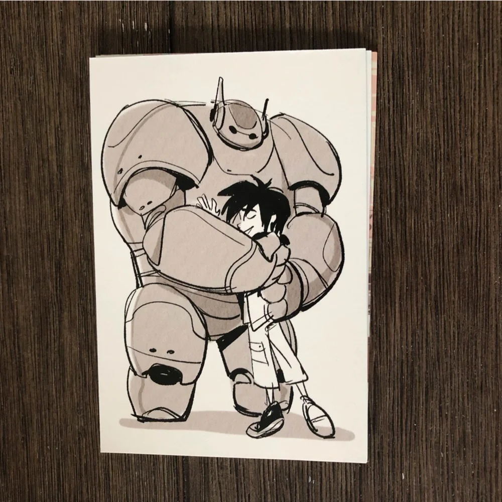 Disney Movie Postcards: Big Hero 6, 5 pack.